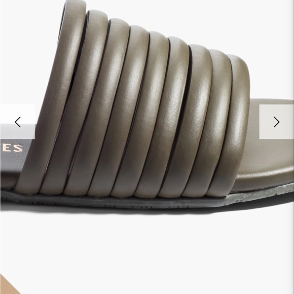 TKEES NWOT Caro Slide Sandals Olive Size 7 - Picture 3 of 11